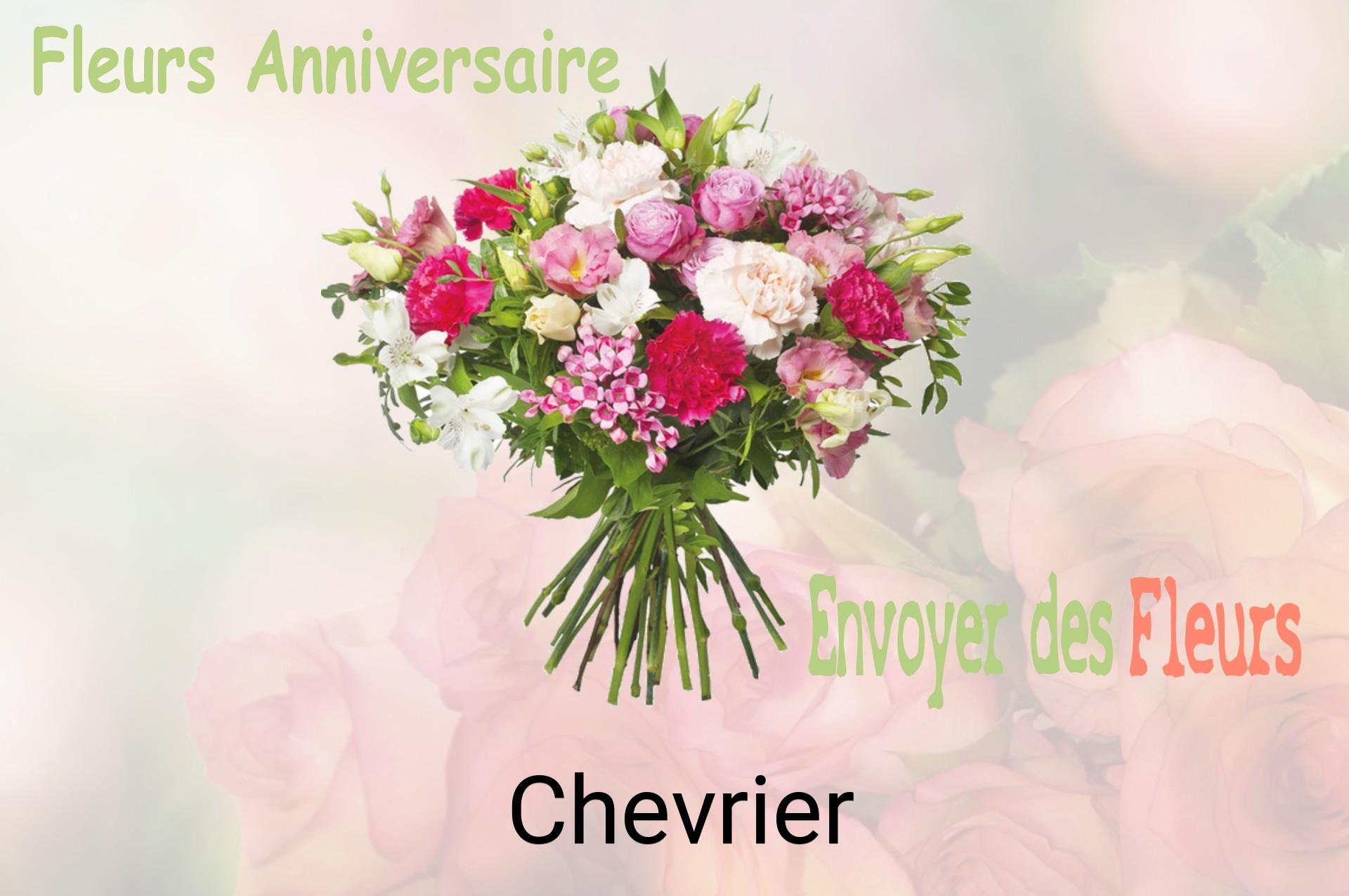 Bouquet de fleurs d’anniversaire livré à Chevrier